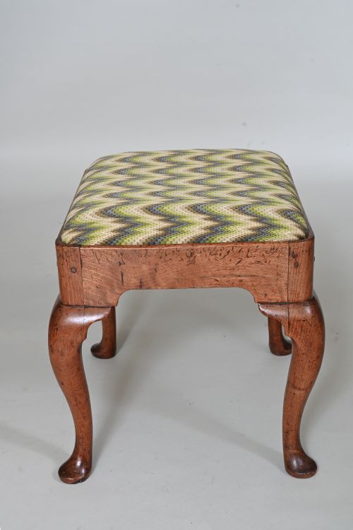 fig 1. 18th century Upholstered Stool