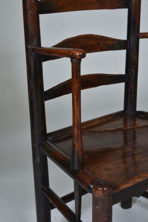 fig 1. Early 19th century Folk Art/Clisset Type Chair