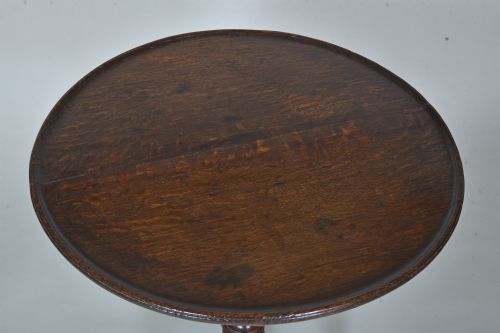 OAK TRIPOD TABLE - ADDITIONAL PHOTO 2