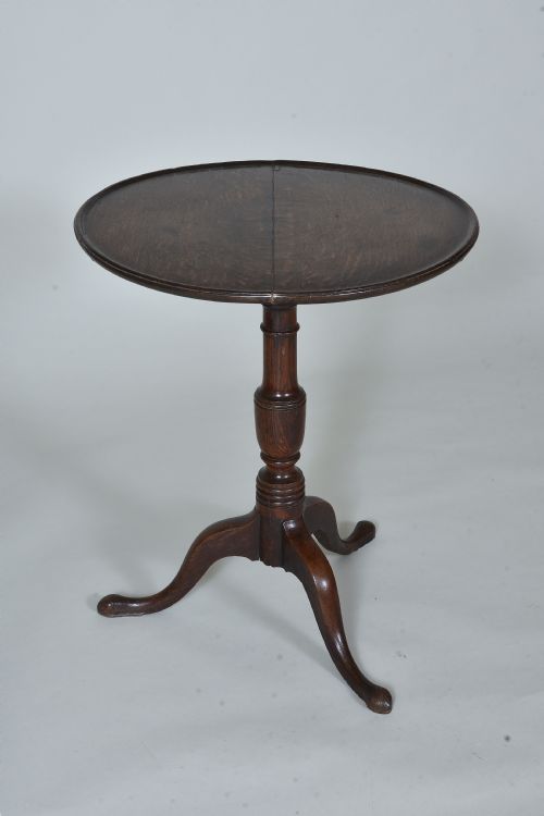 OAK TRIPOD TABLE - ADDITIONAL PHOTO 4