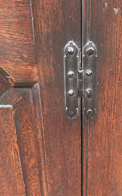 fig 1. Small 18th century Oak Corner Cupboard