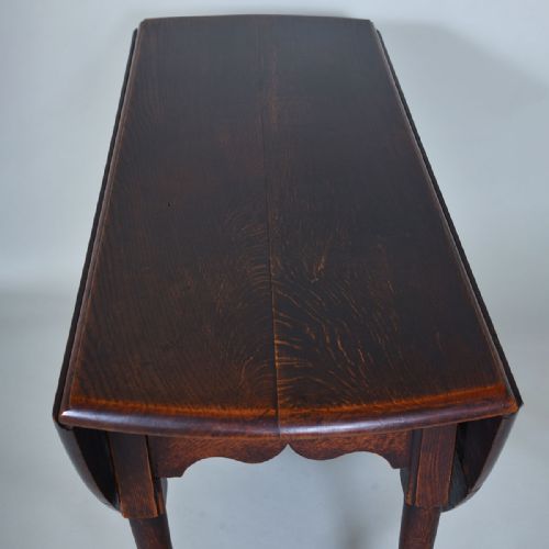 18TH CENTURY OAK DINING TABLE - ADDITIONAL PHOTO 6