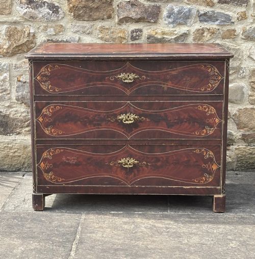 PAINTED CHEST OF DRAWERS - ADDITIONAL PHOTO 3