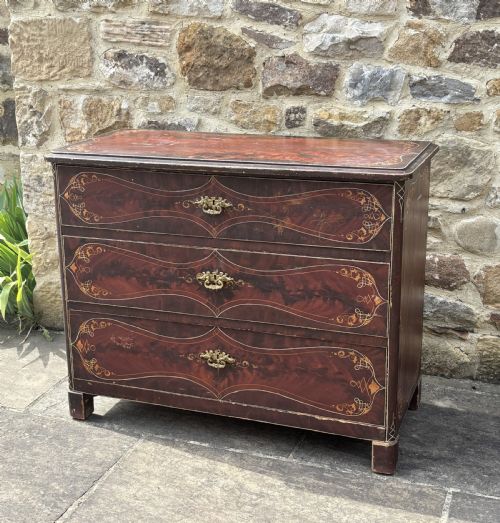 PAINTED CHEST OF DRAWERS - ADDITIONAL PHOTO 4