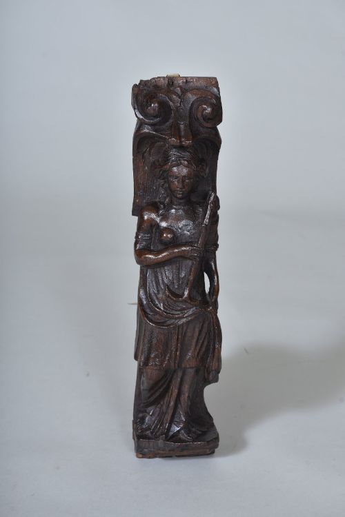 17th Century Oak Carving