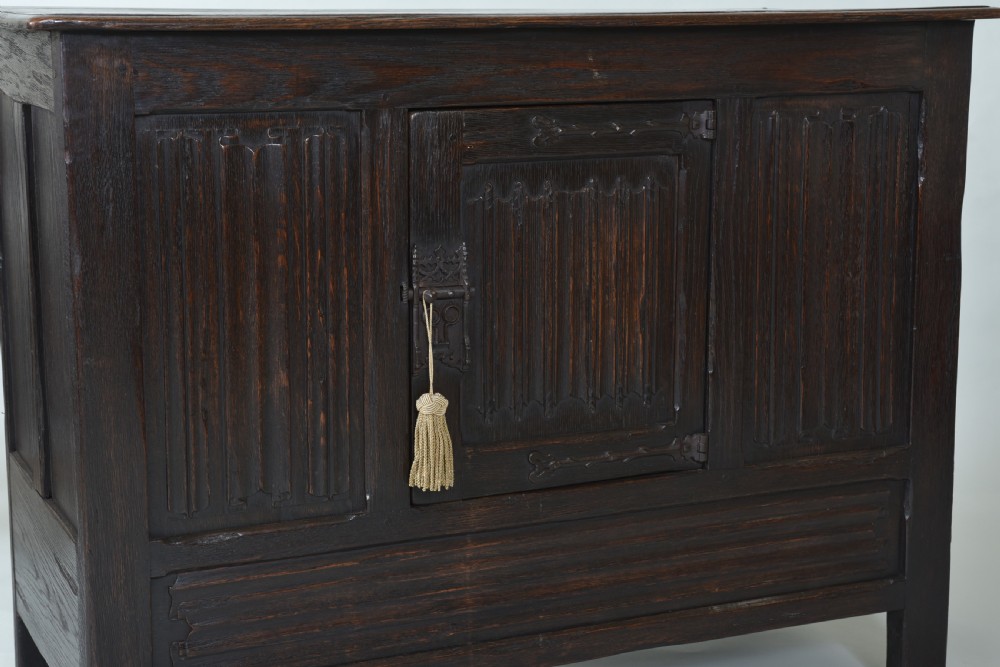 Arts and Crafts Oak Cupboard View II