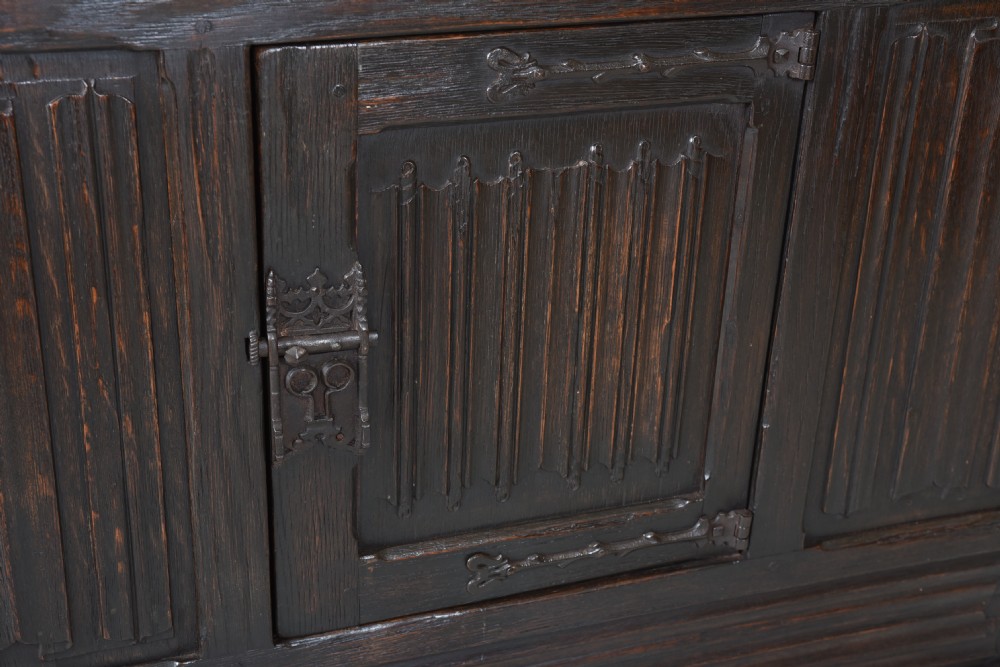 Arts and Crafts Oak Cupboard View IV