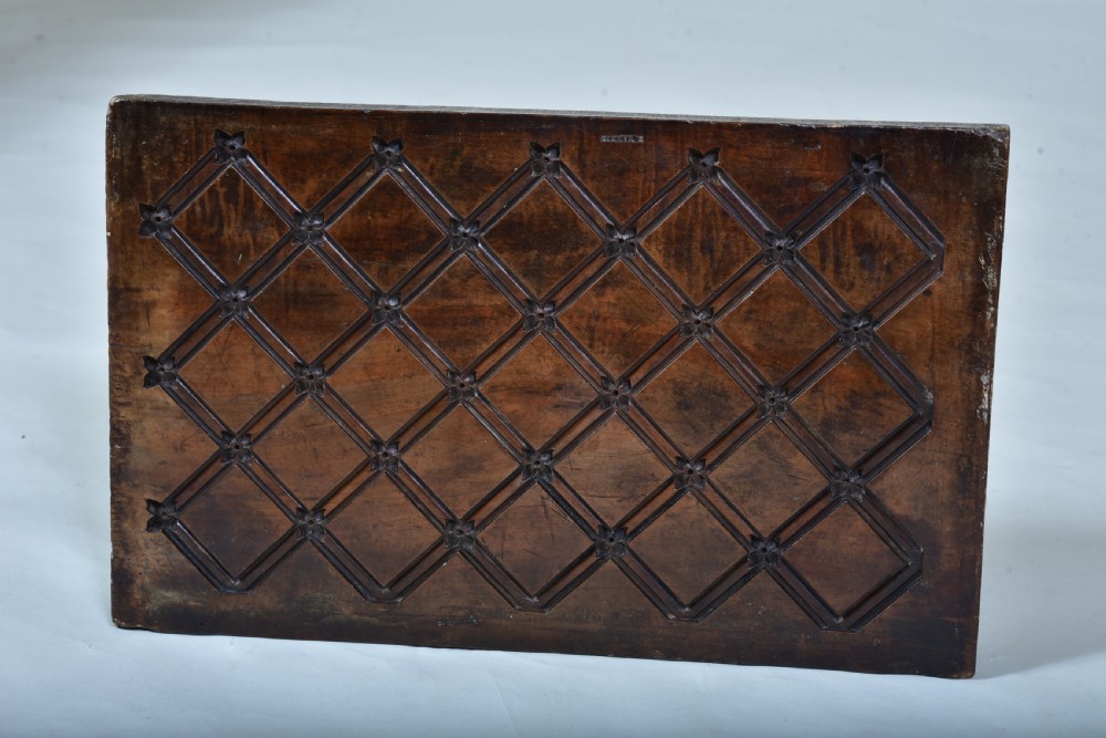 19th century treen plaster mould