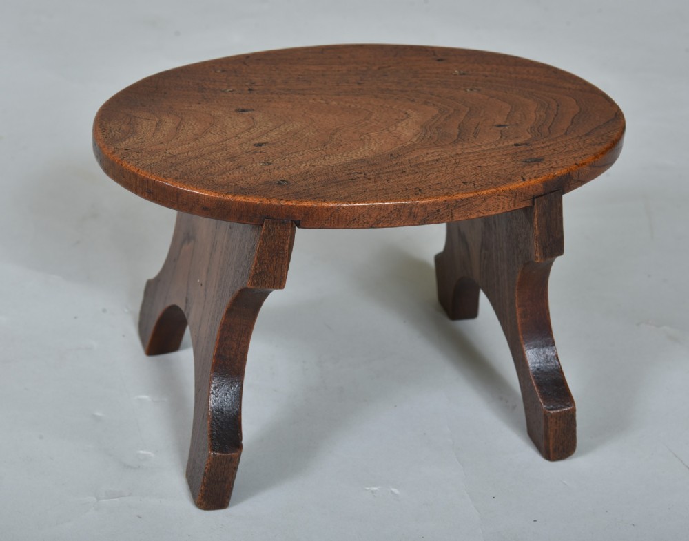 19th century Mahogany Stool View II