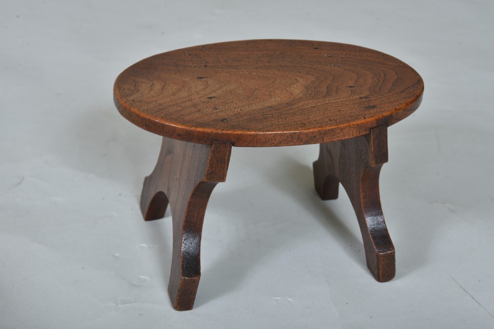 19th century Mahogany Stool View III
