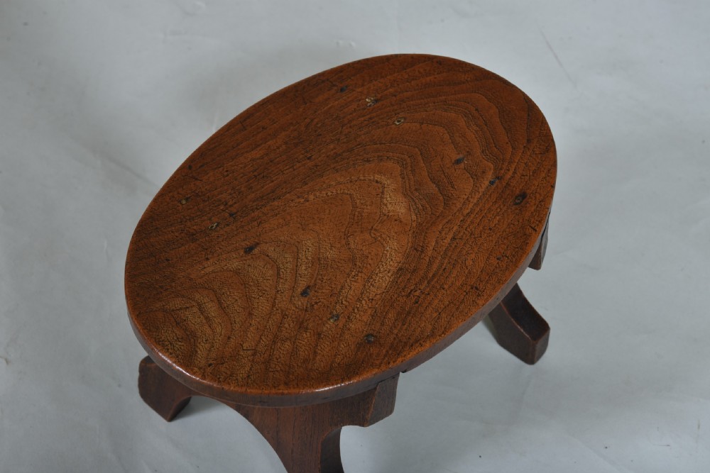 19th century Mahogany Stool View VI