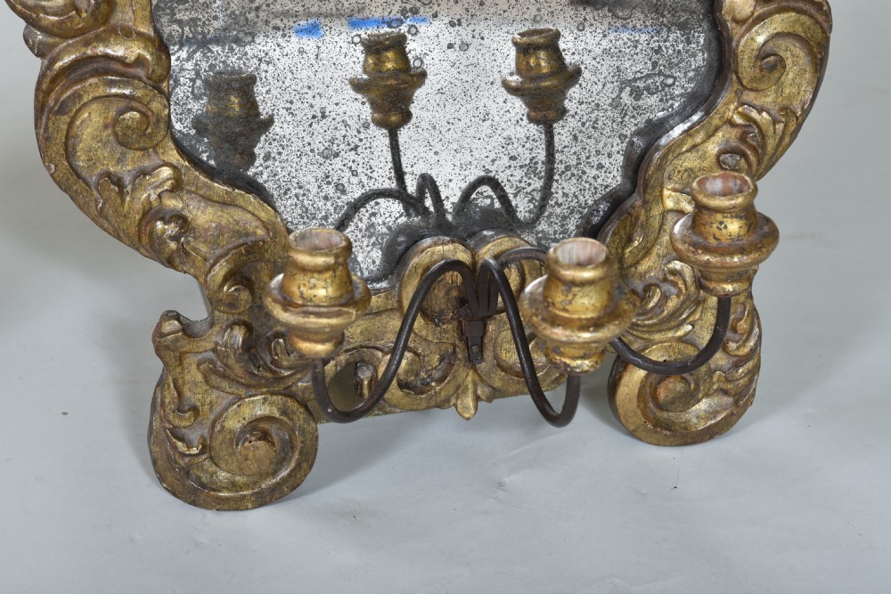Fabulous Pair of Continental 18thcentury Girandoles View VIII