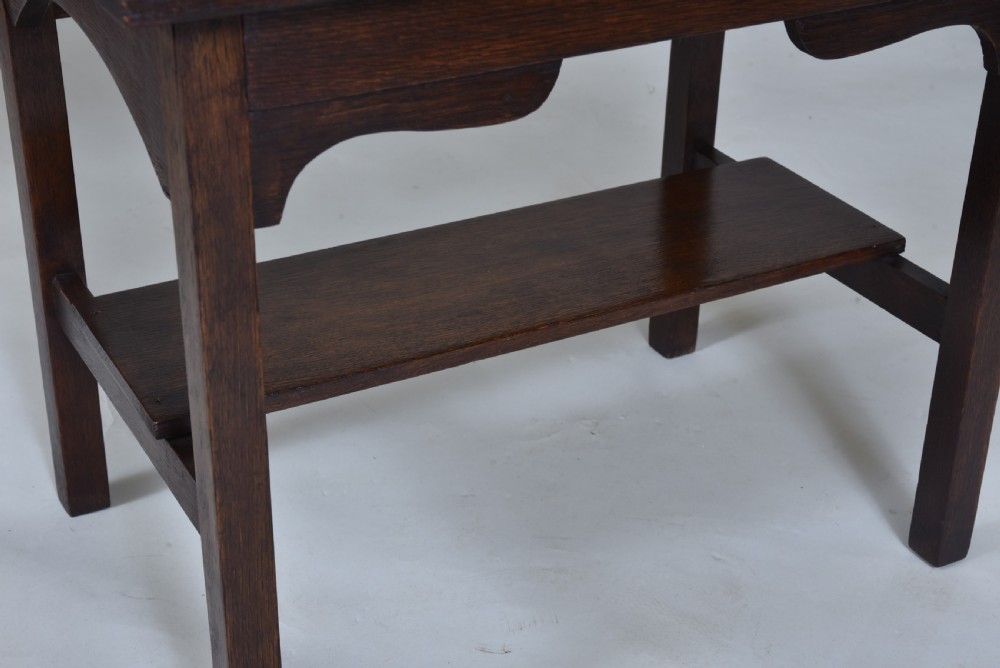 Antique Oak Luggage Rack View III