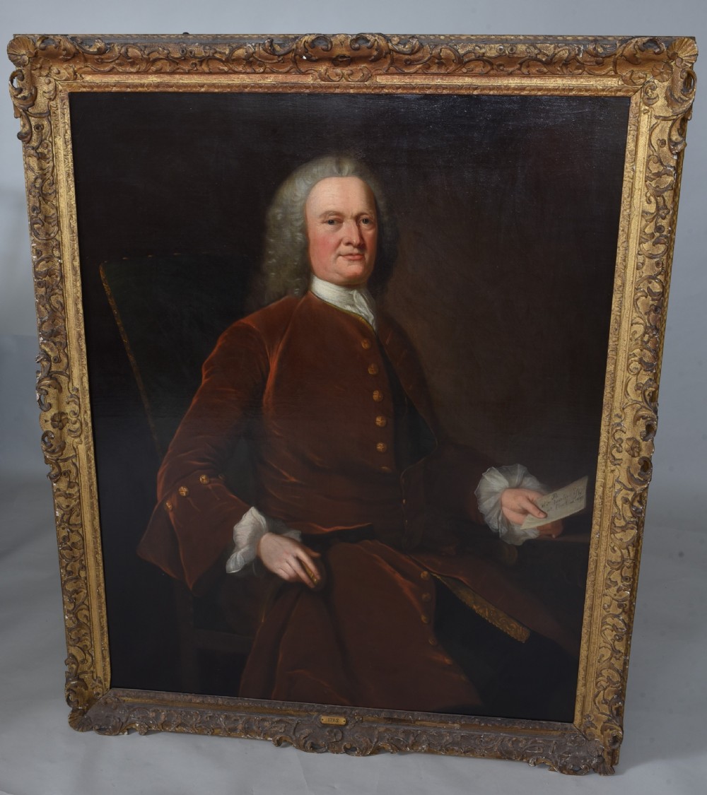 Large 18th century Portrait of William Morland Esq.