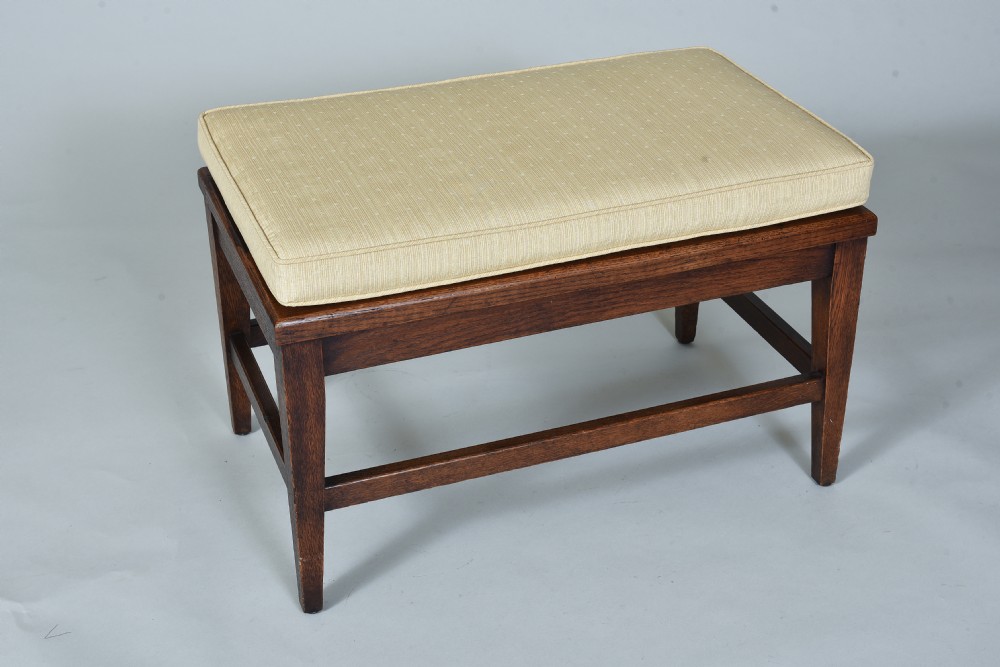 Antique Oak Luggage Rack View II