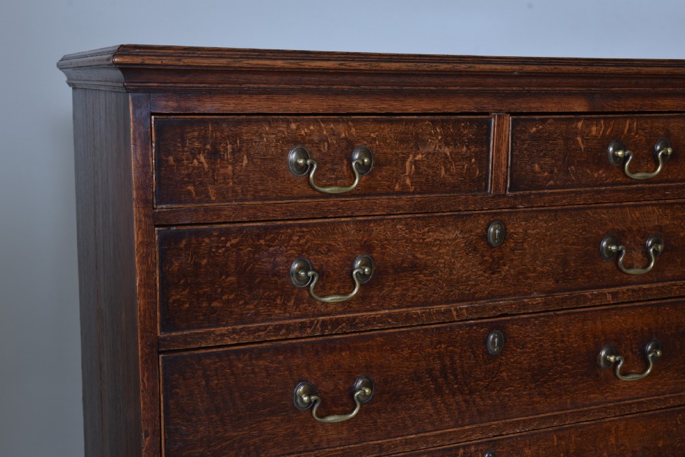 18th century Oak Tallboy View II
