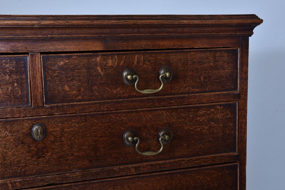 18th century Oak Tallboy View III
