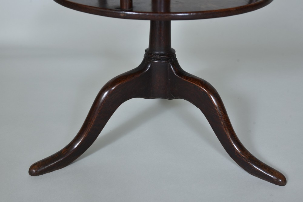 Rare 18th century Oak Dumb Waiter View VI