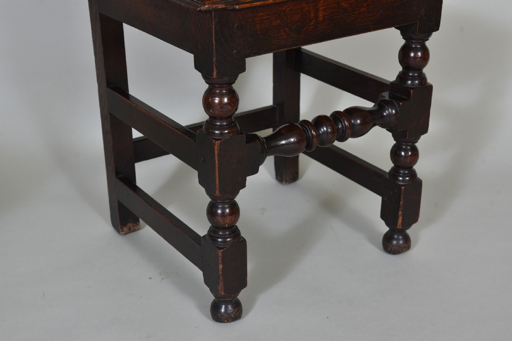 Fine Pair of Queen Anne Welsh Oak Chairs View II