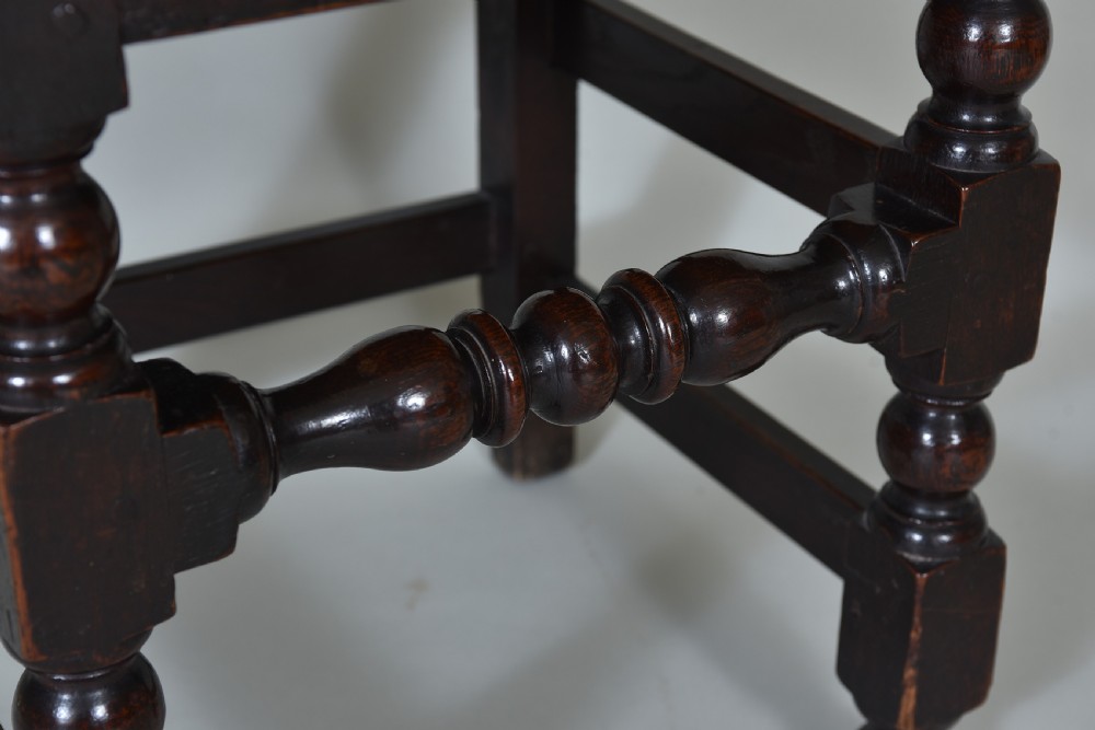 Fine Pair of Queen Anne Welsh Oak Chairs View IV