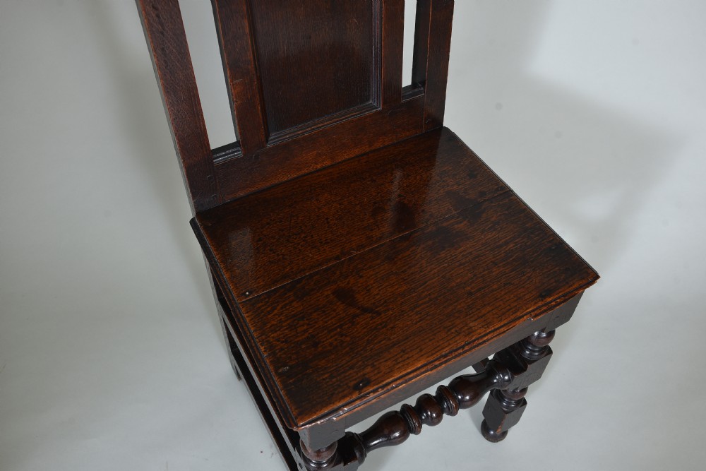 Fine Pair of Queen Anne Welsh Oak Chairs View VI
