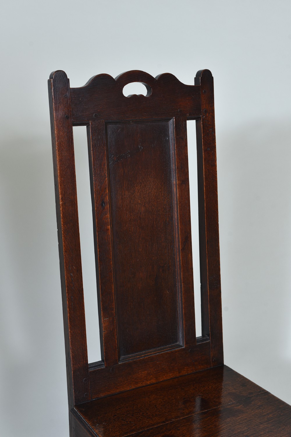 Fine Pair of Queen Anne Welsh Oak Chairs View VII