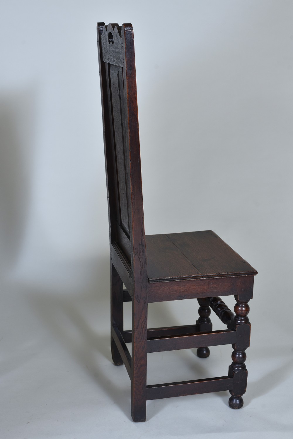 Fine Pair of Queen Anne Welsh Oak Chairs View IX