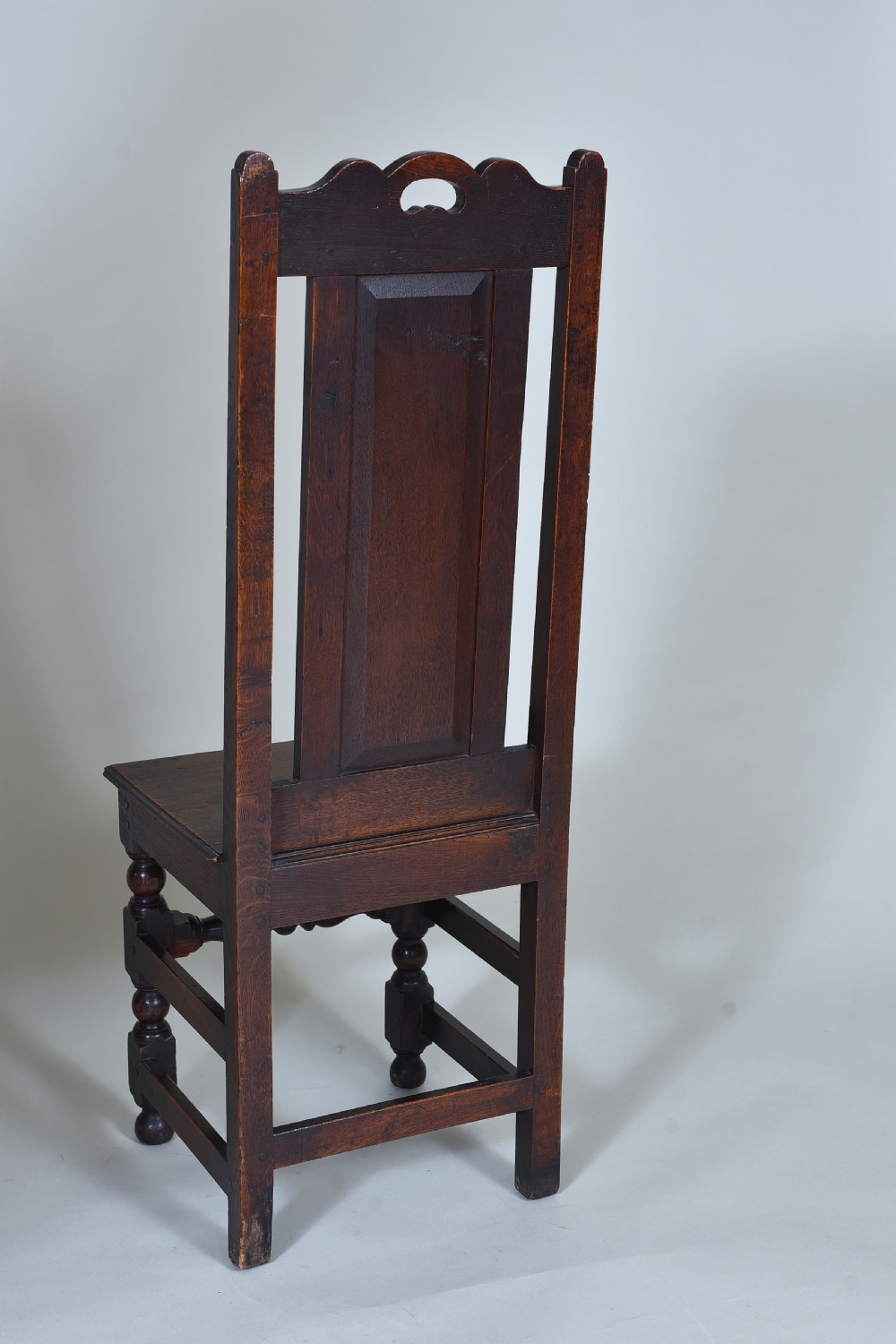 Fine Pair of Queen Anne Welsh Oak Chairs View X