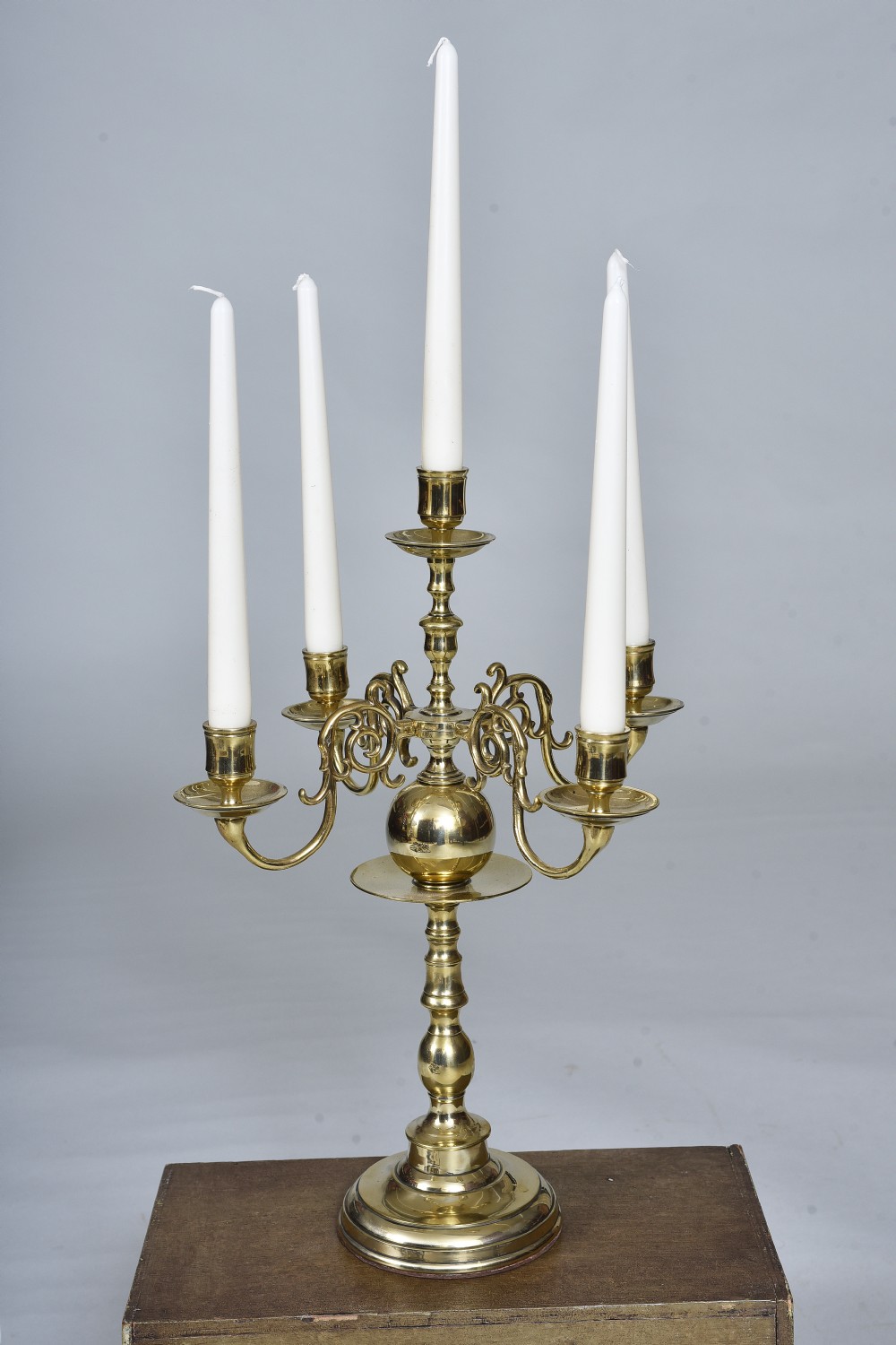 19th century Brass Candelabra