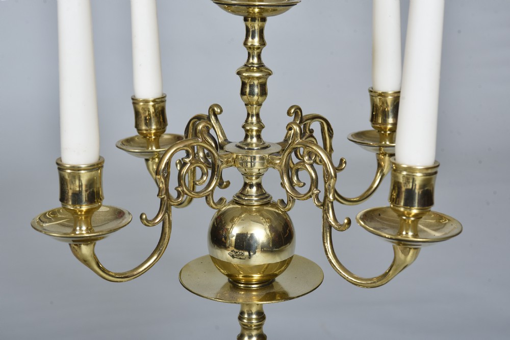 19th century Brass Candelabra View III