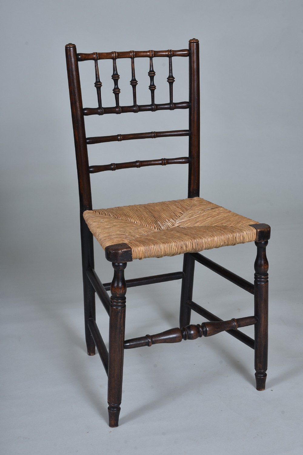 Pair of 19th century Faux Bamboo Chairs View II