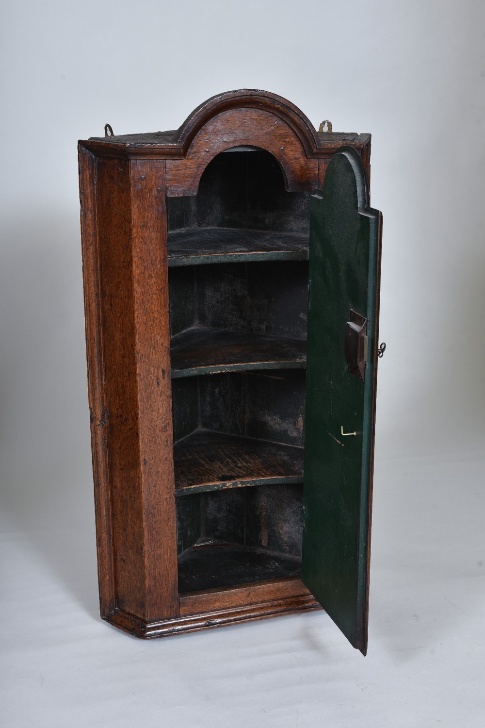 18th century Oak Corner Cupboard View V