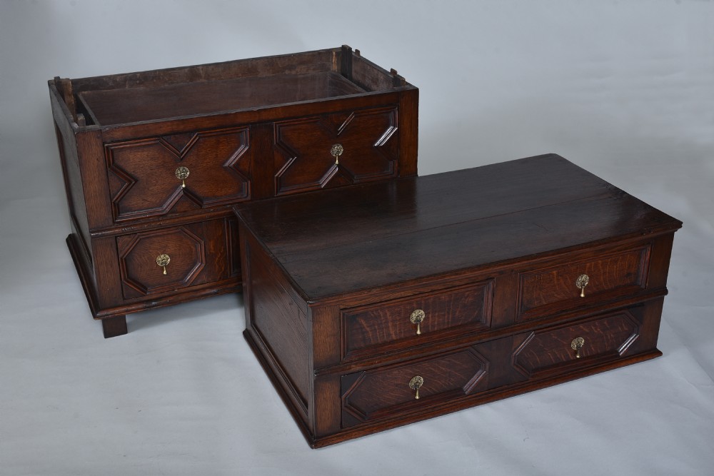 17th century Oak Chest of Drawers View VIII