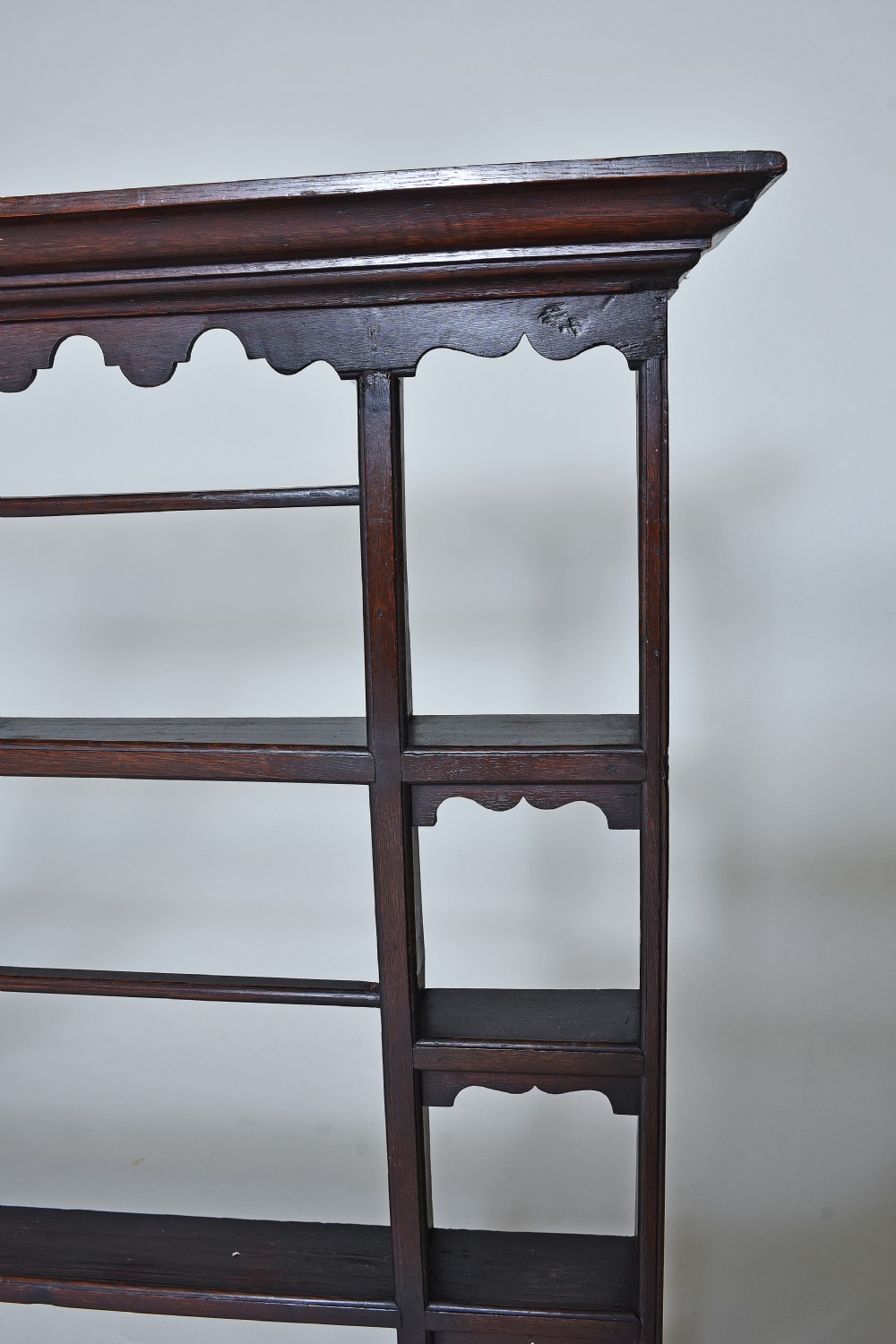 18th century Oak Delft Rack View III