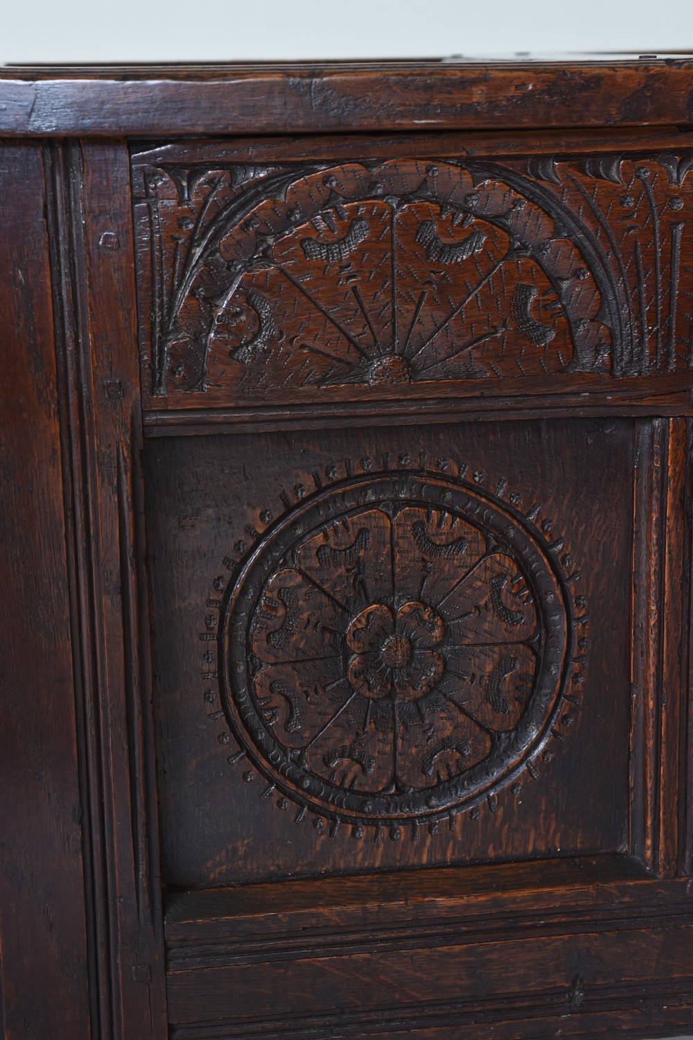 17th century Oak Coffer View V