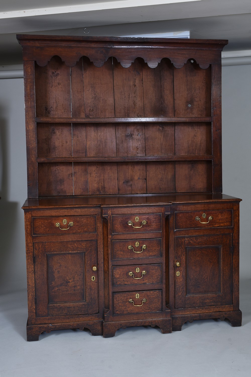 Small Late 18th century Oak Dresser