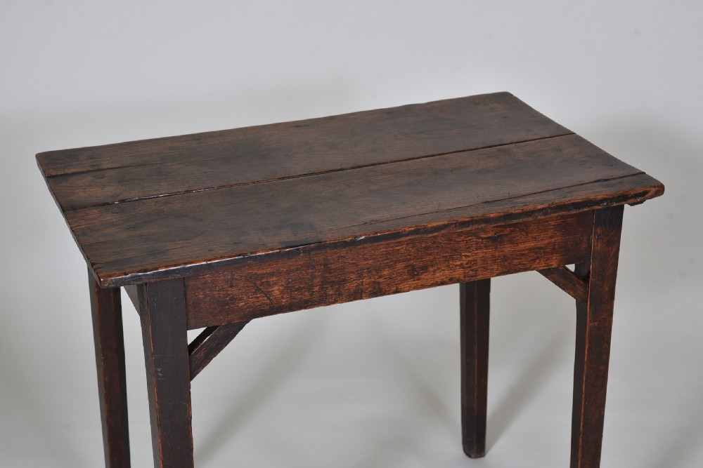 Low 18th century Oak Table View III
