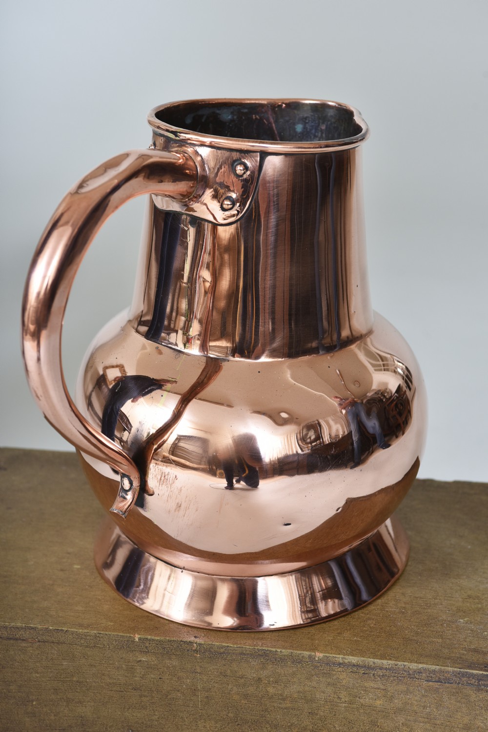 Georgian Copper Ale Jug View III