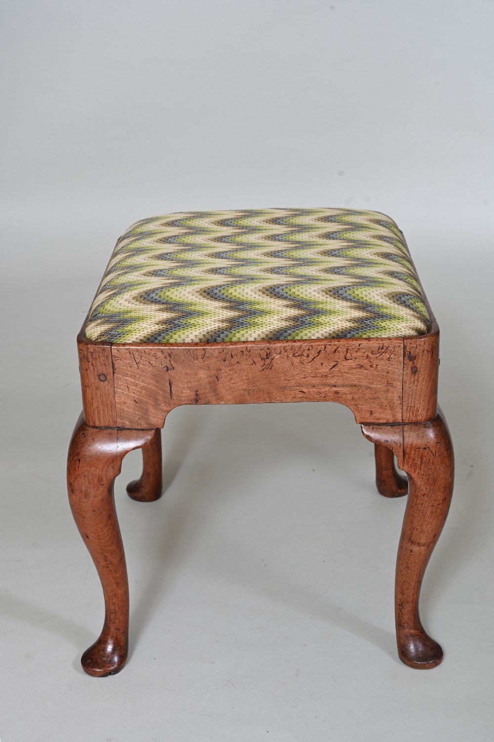 18th century Upholstered Stool View II