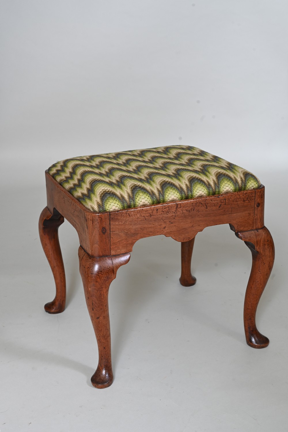 18th century Upholstered Stool View III