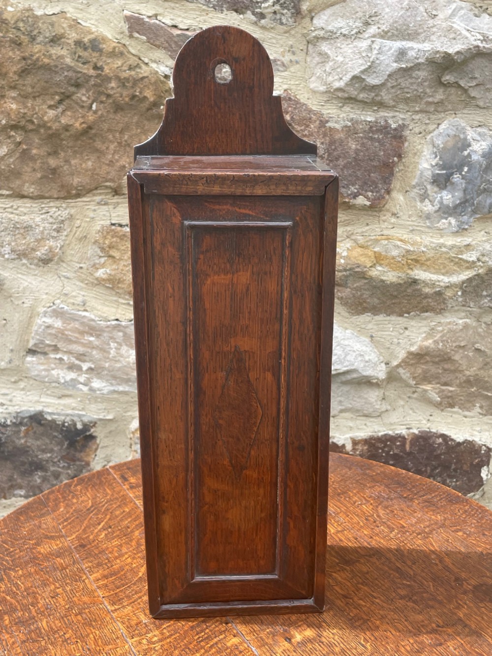 Oak Candle Box