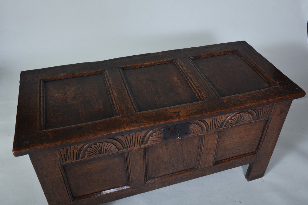 17th century Oak Coffer View X