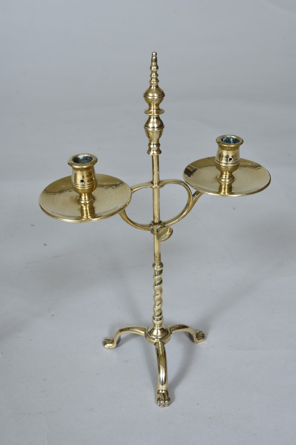 Pair of Brass Candelabra View III