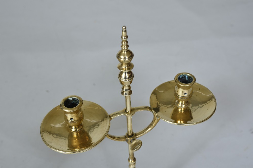Pair of Brass Candelabra View IV