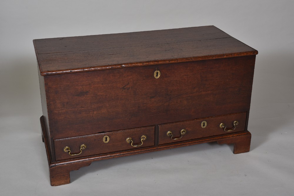 18th Century oak Coffer