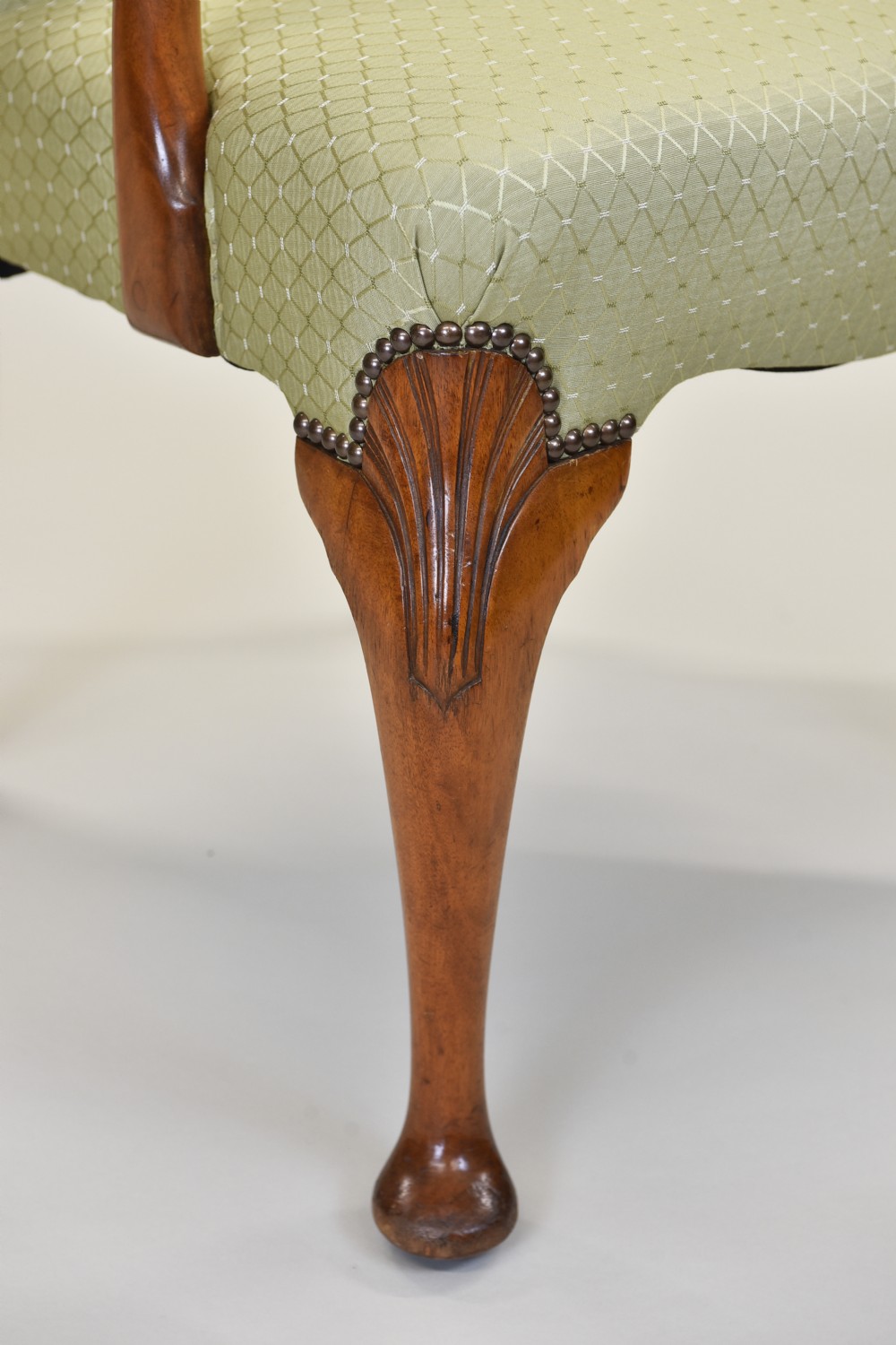 18th century Style Upholstered Armchair View V