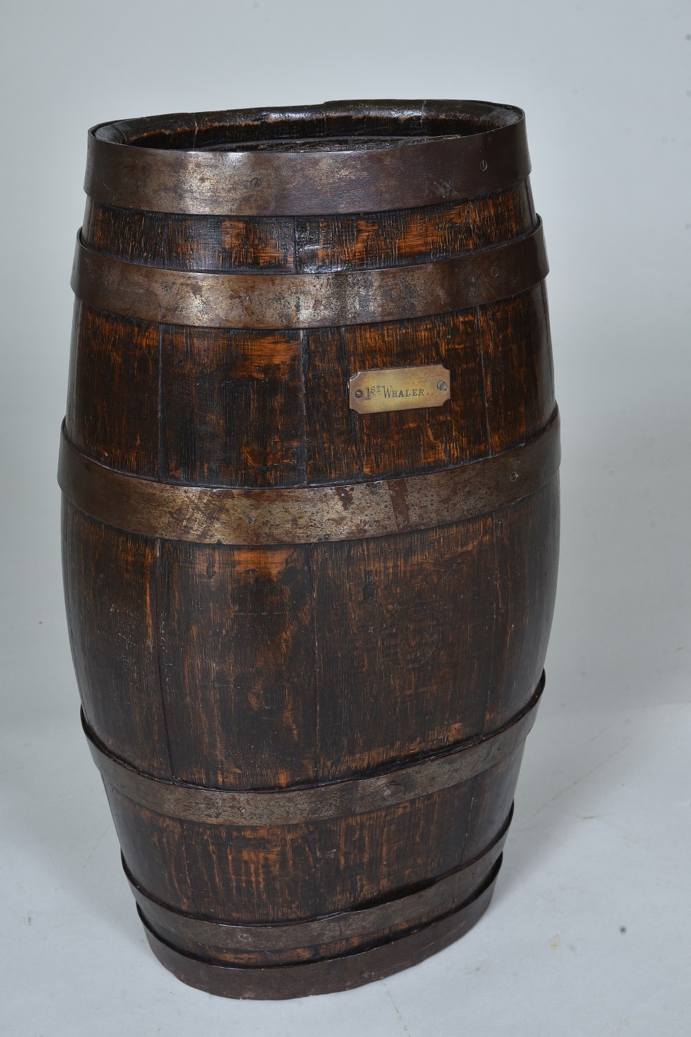 19th century Oak Stick Stand or Umbrella Stand View V