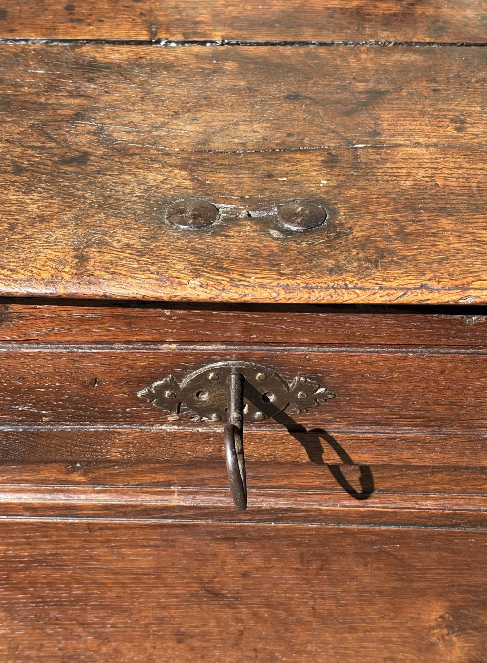 Small 17th century French Oak Coffer View III