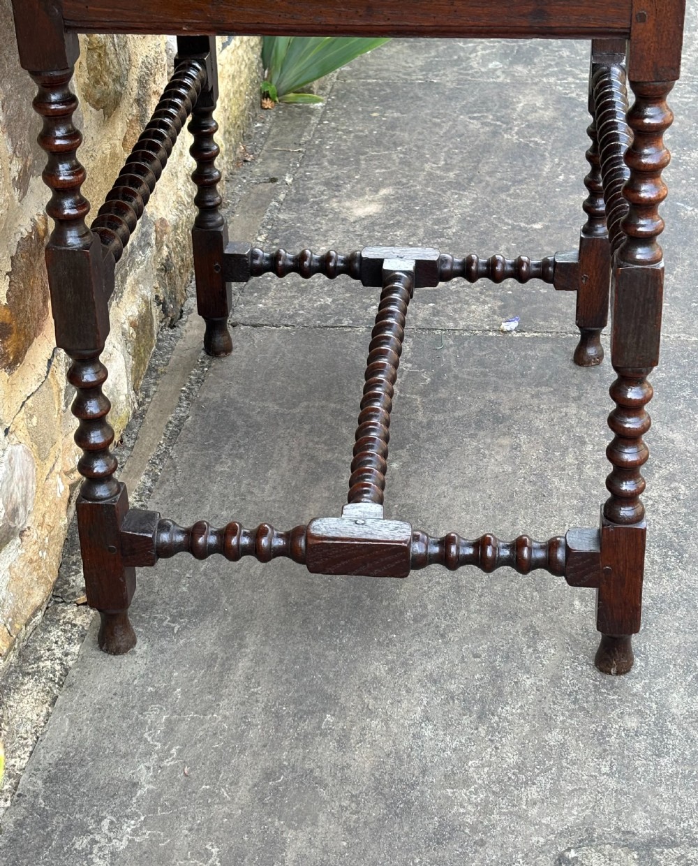 Small 17th century Oak Side Table View III