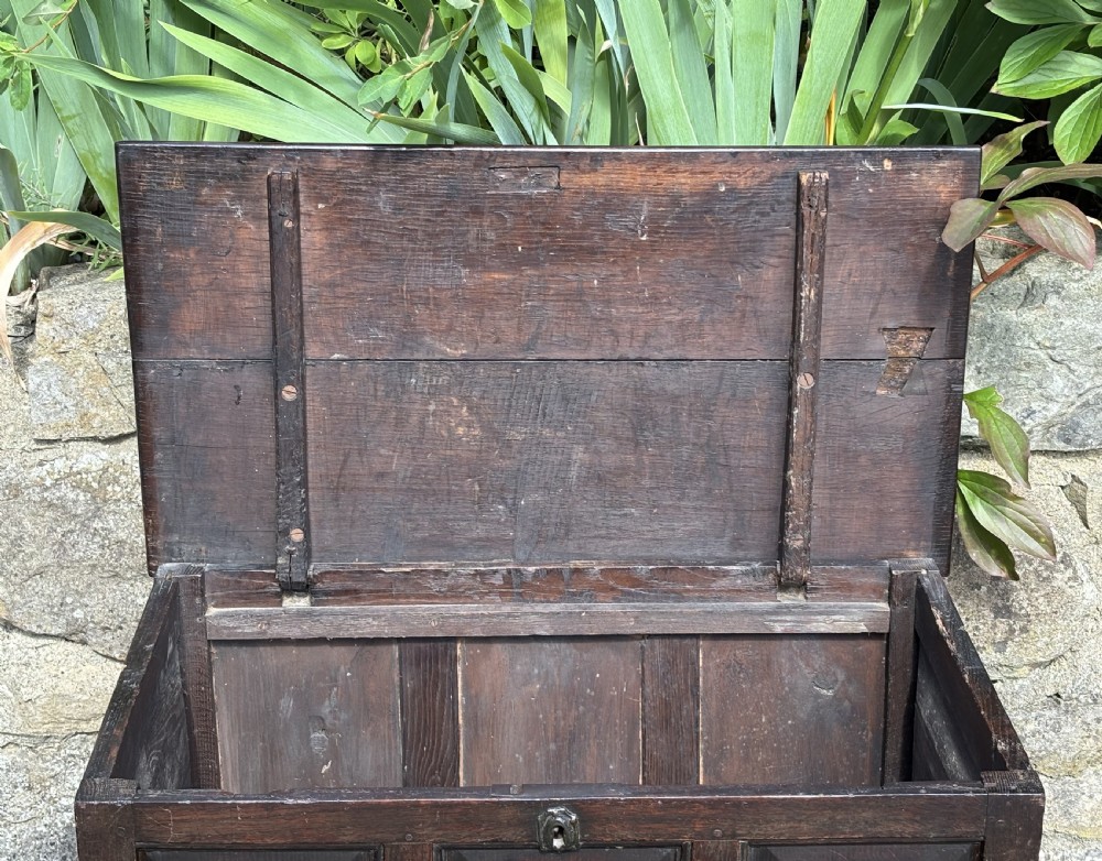 Small 18th century Welsh Oak Coffer View III